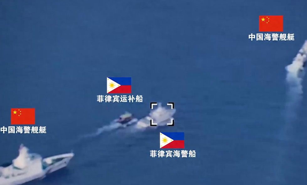 菲方船舶不合法侵闯黄岩岛