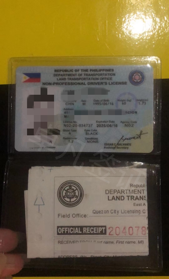 菲律宾驾照类型 菲律宾驾照容易拿吗