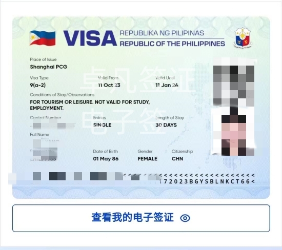 菲律宾电子签证申请网站（电子签证申请流程）