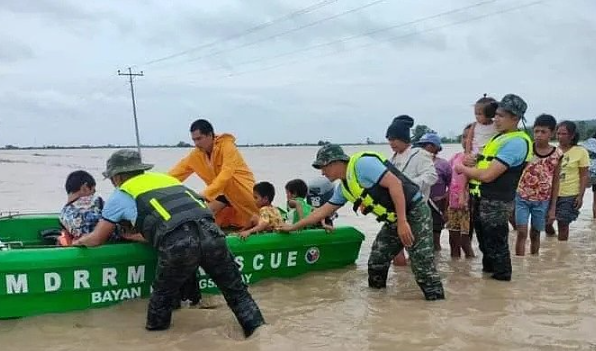 菲律宾国家差人全力安排应对飓风及洪水