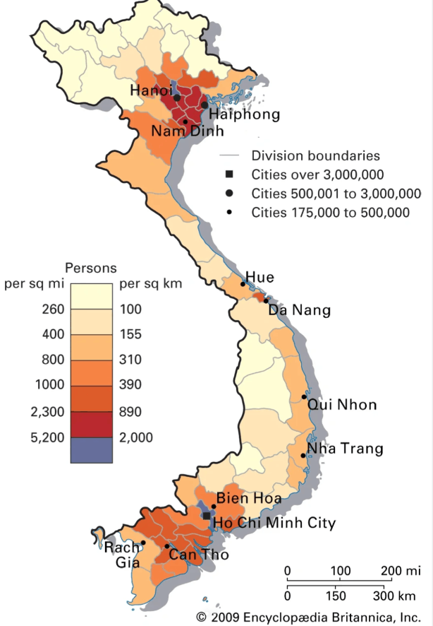 2024最新越南人口数量（人口结构）