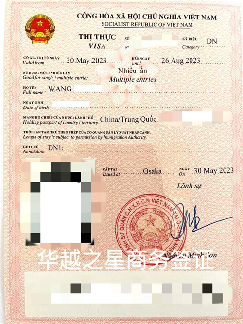 商务签证怎么过越南海关（越南商务签证怎么申）
