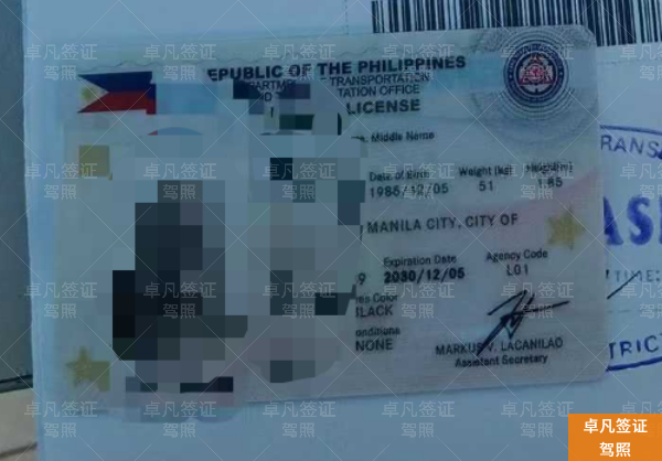 菲律宾驾照申请材料、流程及费用全解析