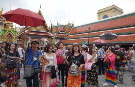 中泰两国游客“双向奔赴