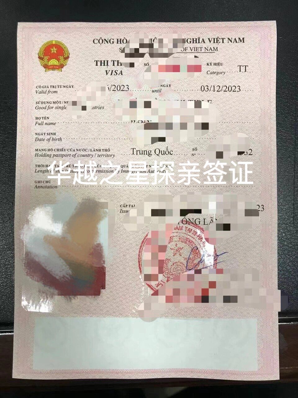 越南探亲签证什么亲属可以办（越南探亲签证办理流程）