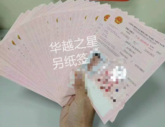 越南贴纸签证需要照片吗(办理签证照片要求)