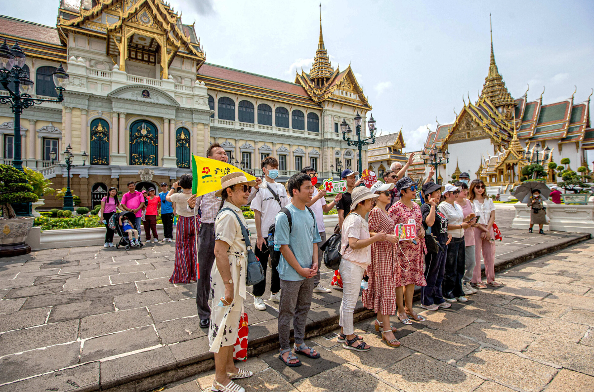 2024前2月赴泰游客增加50%