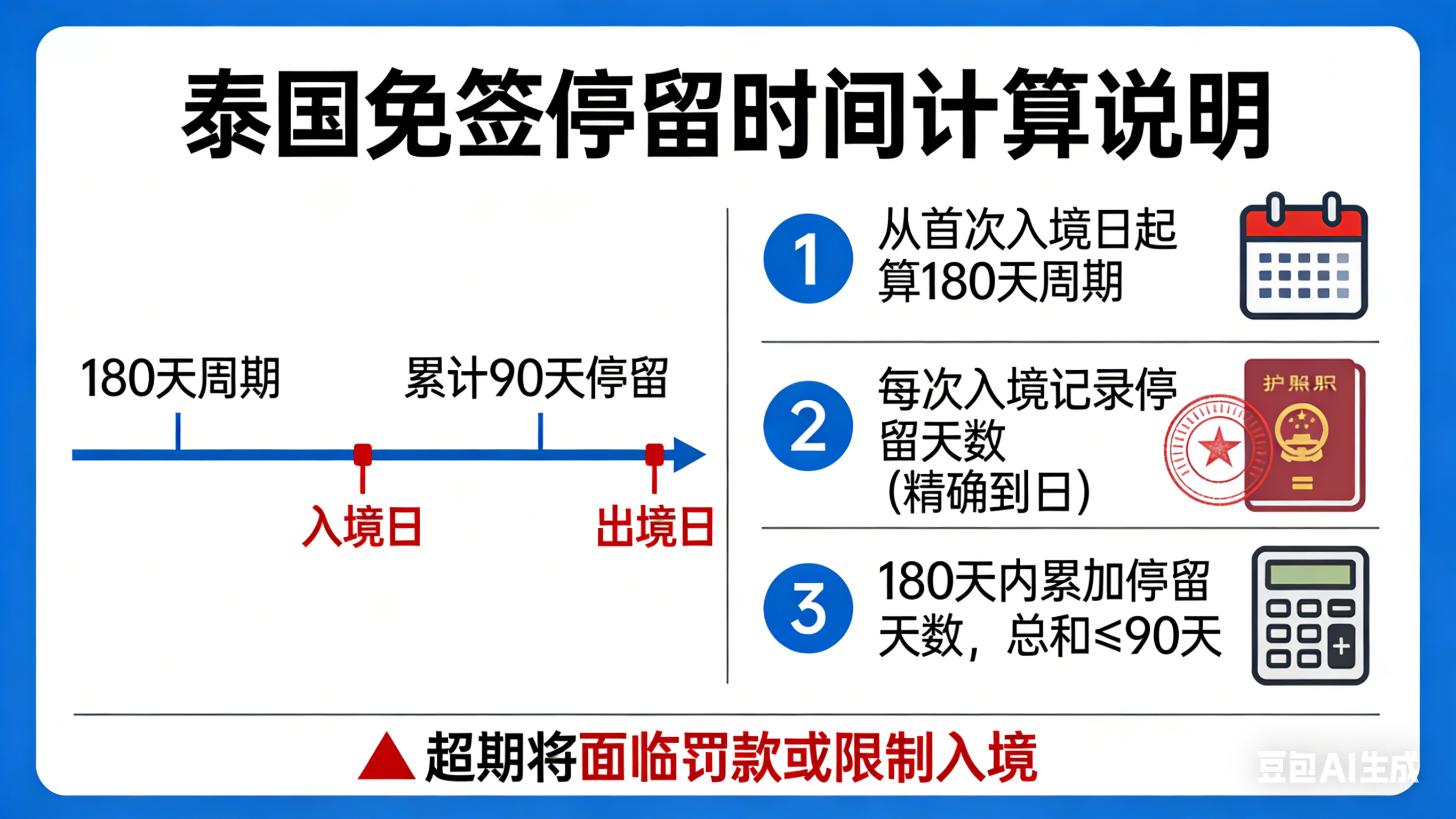 企业微信截图_17756382408175.png 泰国免签停留时间计算,180天内累计90天怎么算?