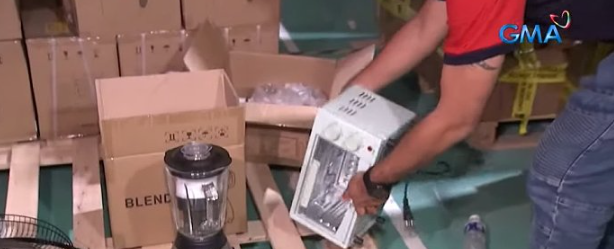 菲律宾布拉干库房抄获900万未注册家用电器