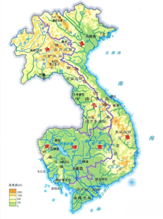 越南面积相当于中国哪个省（越南最大的城市是哪里）