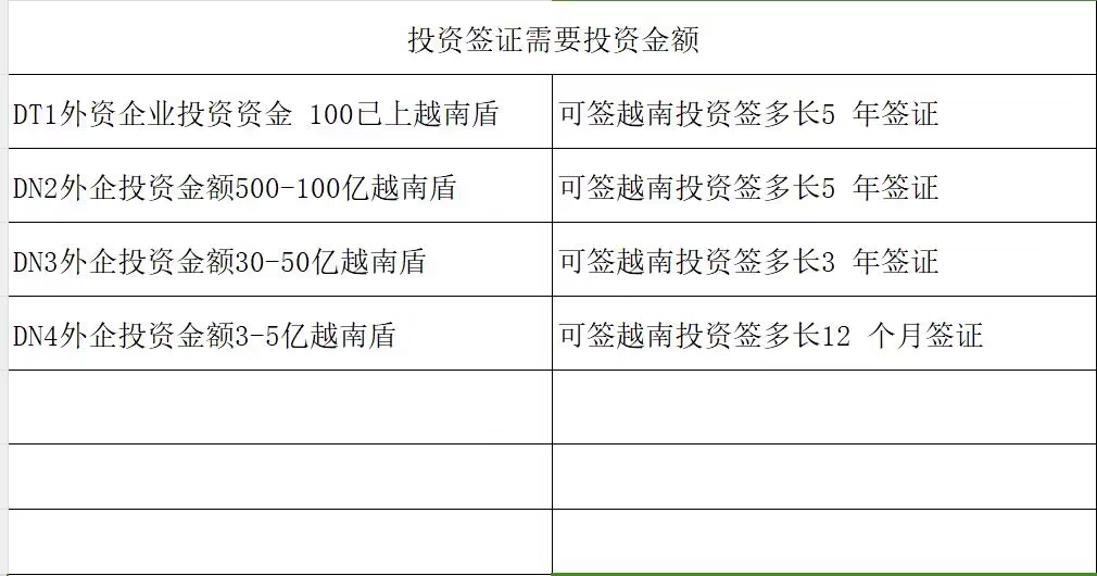 去越南投资办什么签证好办(如何办理)