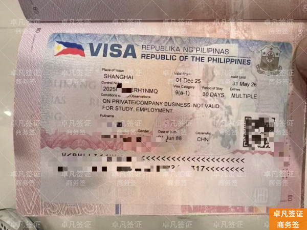 菲律宾商务签证全解析:入境税费、办理流程与时效指南