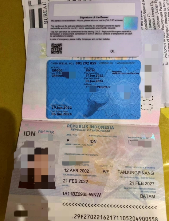菲律宾移民局工作签证怎么办（9G工签办理材料）